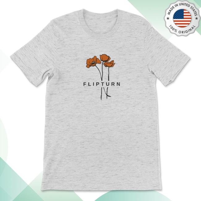 Official Flipturn Merch Store Poppies Tshirt