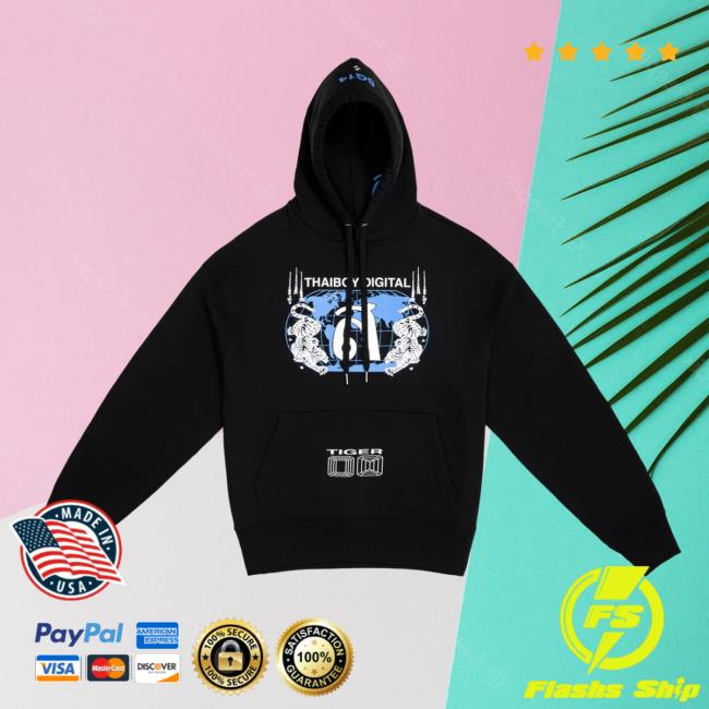 Official Year0001 Row Thaiboy Digital Tiger Hoodie