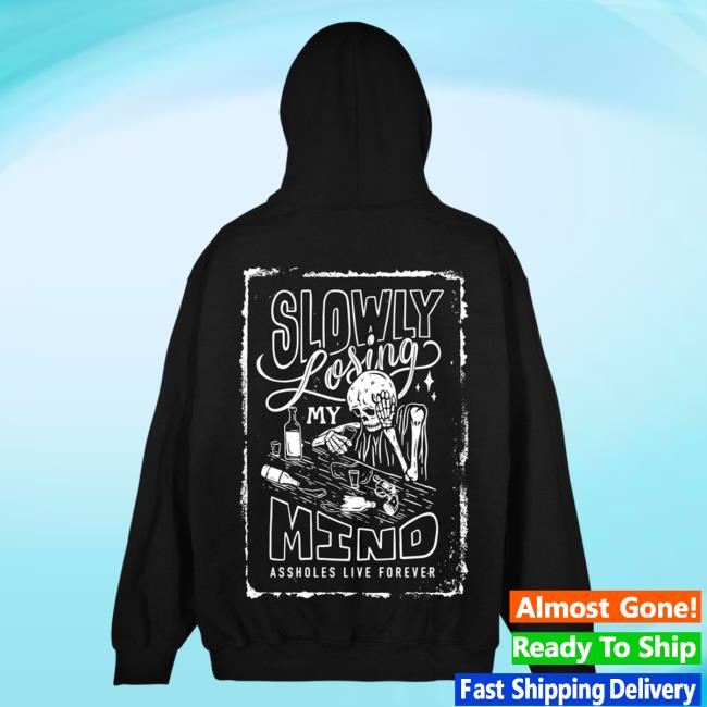 Official Linda Finegold Merch Store Slowly Losing My Mind Black Attractive Shirt Lindafinegold Clothing Shop
