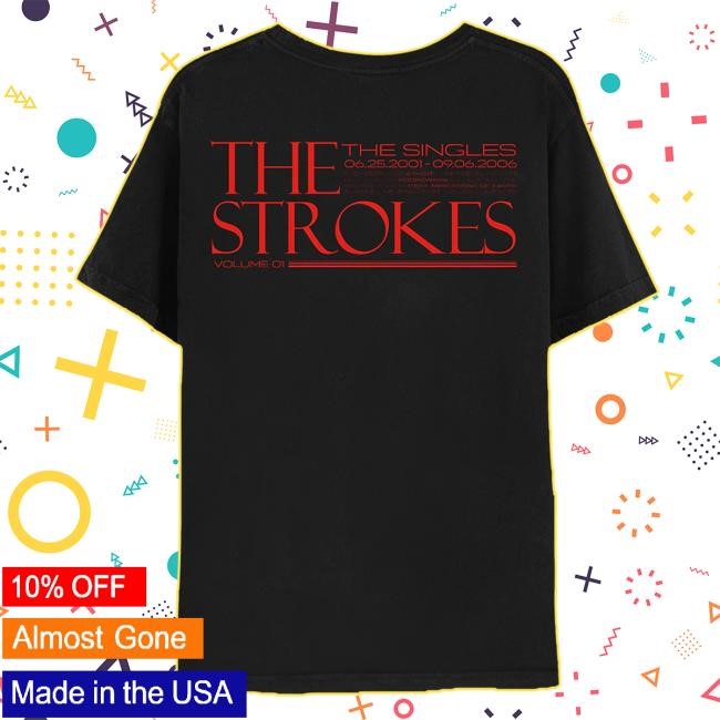 The Singles Volume 01 New Shirt V2 | The Strokes Merch Shop