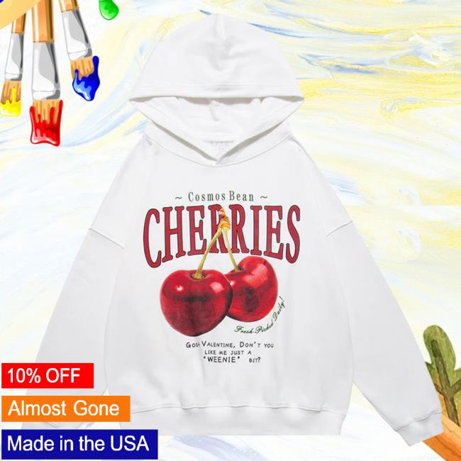 Lemandik Chic White Crew Cherries