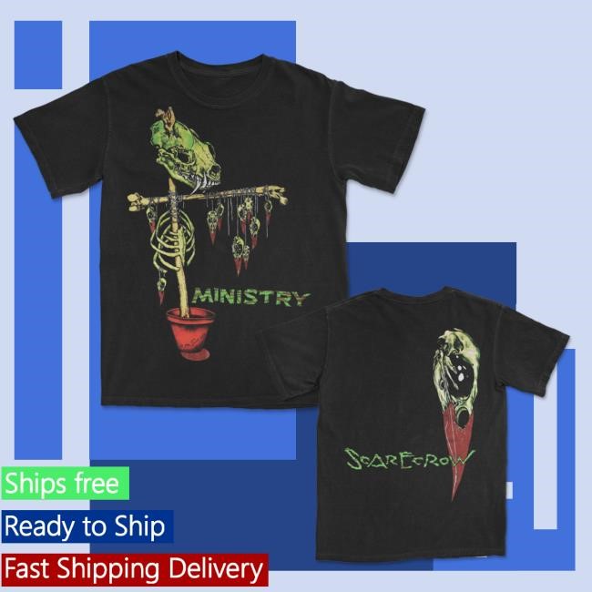 Scarecrow Shirt (Black) Official Ministry Merch
