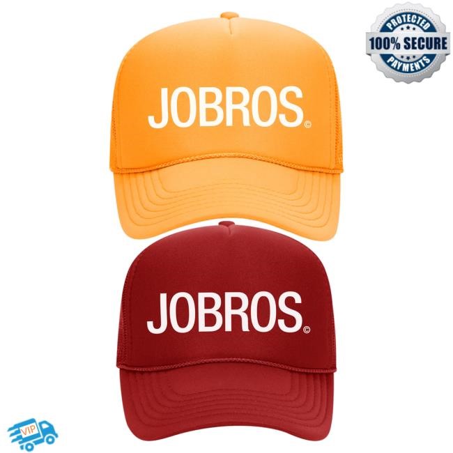 Official Jonas Brothers Merch JOBROS Trucker - Color Hat