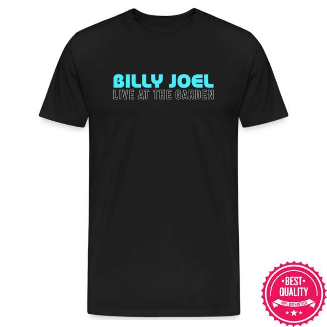 Official Billy Joel Merch Store "6-8-24 Msg New York Skyline Event" Black New Shirt Billy Joel Apparel Clothing Shop BillyJoel