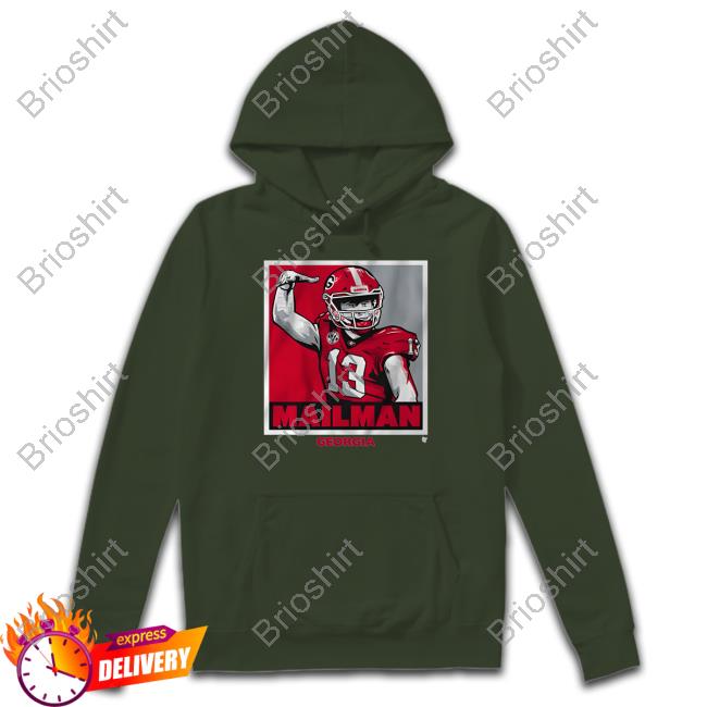 Georgia Football Stetson Bennett Iv Mailman Poster Sweatshirt