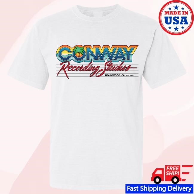 Conway Recording Studios Logo Short Sleeve Tee Luke Hemmings Wearing