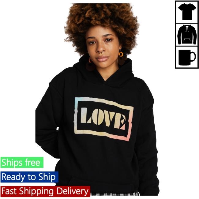 Official John Legend Love Popover Sweatshirt (Black/Multi) JohnLegend