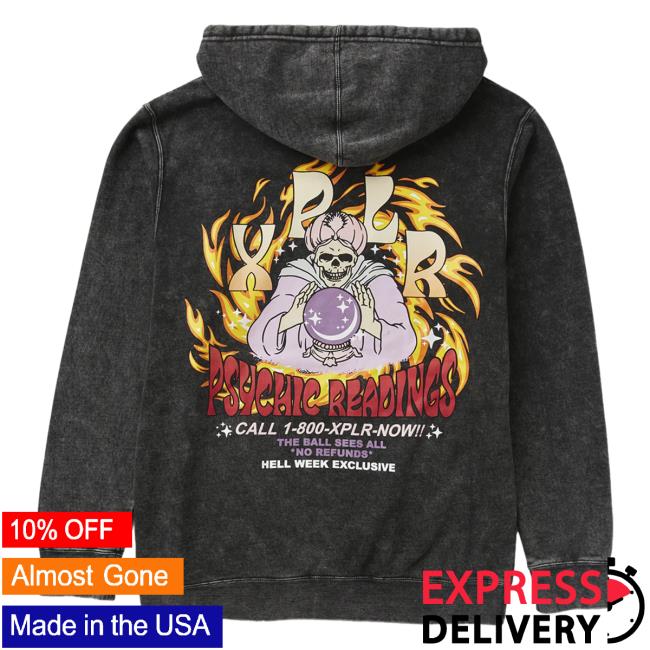Official Sam And Colby Merch Store Shopxplr Psychic Reading Hw Hoody Mineral Wash Shop Xplr SamAndColby