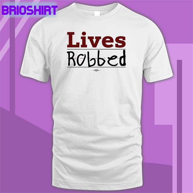Lives Robbed Store Lives Robbed Handwriting Shirt Brett Cross