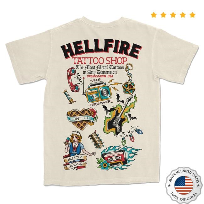 Hellfire Tattoo Shop Tees | The Lost Bros Official