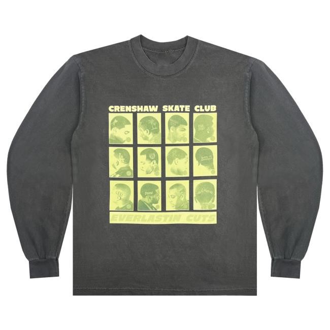 Official Crenshaw Skate Club Barbershop Long Sleeve Shirt 2024