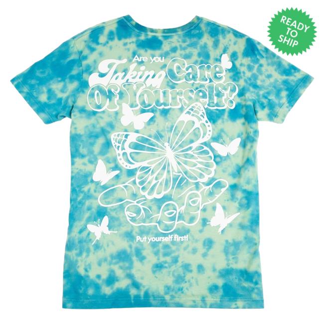 Official Beautiful Bastard Merch Store Beautiful Bastard Take Care Of Yourself, Please! Tie-Dye Shirt