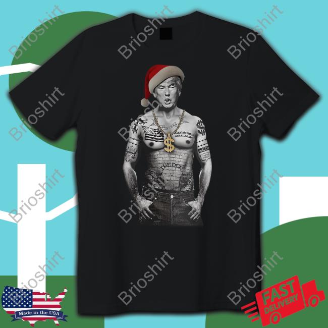 Trump The Santa Don Shirt Black