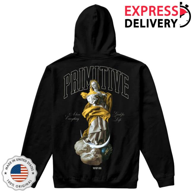 Official Primitive Skateboarding Apparel Clothing Merch Store Shop Above Everything Good For Life Blessed Crewneck