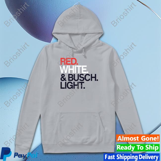 Red White & Busch Light Tee