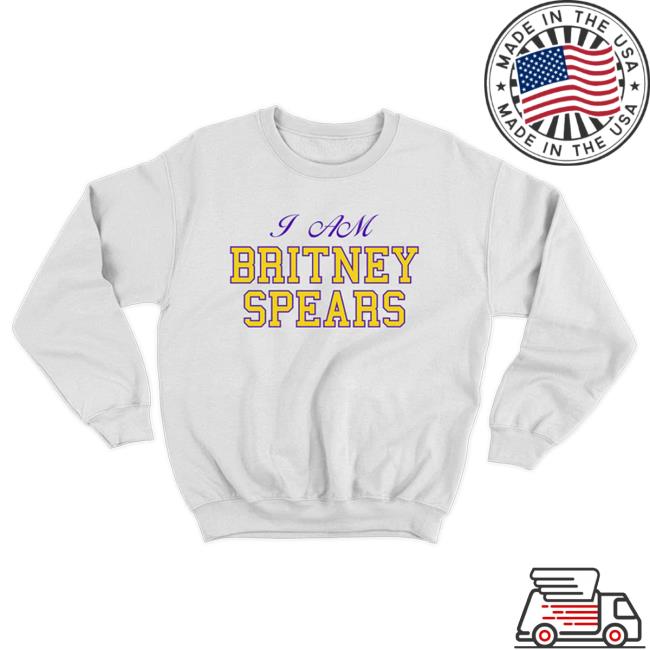 Official Britney Spears Merch Store Britney Spears I Am Britney Sweatshirt Britney Spears Apparel Clothing Shop BritneySpears