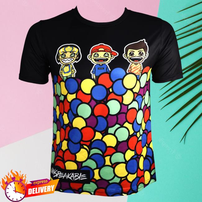 Official Unspeakable Merch Ball Pit T Shirts