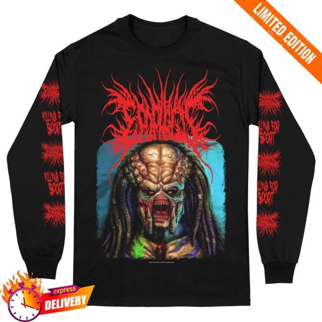 Official Reality Fade Merch Store Esophagus 'Killing For Sport' Long Sleeve RealityFade