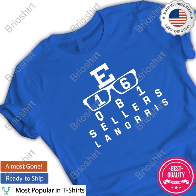 E16 Qb1 Lanorris Sellers Eye Chart Sweatshirt