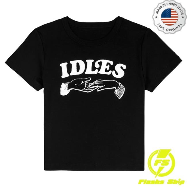 Official Idles Merch Store Shop Idles Band Hands Cropped Women's T-Shirts