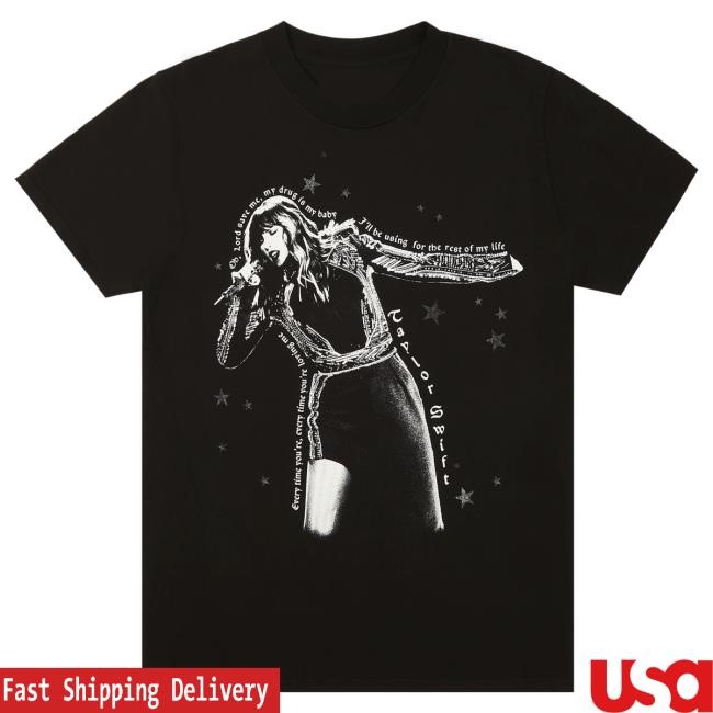 Official Taylor Swift Merch Store Shop Taylor Swift Every Time You're Loving Me Oversized Attractive Shirt TaylorSwift