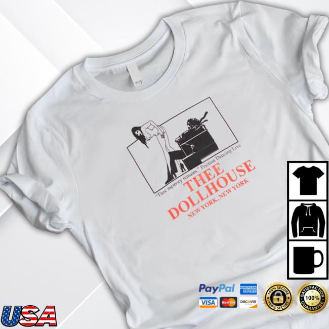Official Richardson Merch Store Shop Thee Dollhouse New York, New York Memory Emains Tee Shirt Richardsonshop