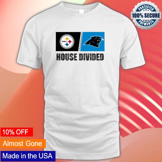 Pittsburgh Steelers vs Carolina Panthers House Divided shirt Long Sleeve T Shirt
