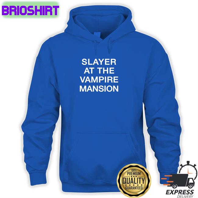 Slayer At The Vampire Mansion Tee Shirt