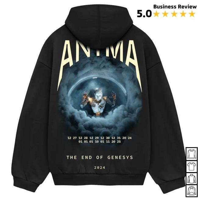Official Anyma Merch Store Anyma Eva Popover Hoodie 2024