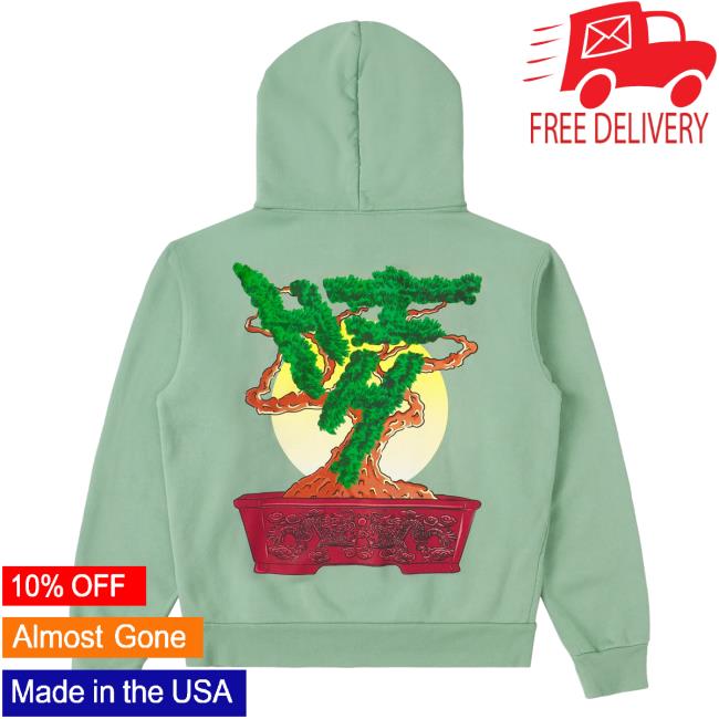 Official Hypland Clothing Merch Store Hypland Bonsai Hoodie (Sage)