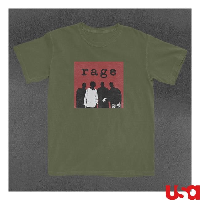 Rage Merch Store Silhouette Box T Shirt Rage Against The Machine Bentley Clothing Shop Apparel