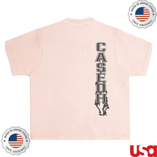 Official Caseoh Game Merch Caseoh Games “Caseoh” Urban Edition Hot Shirt Salmon Caseohgames