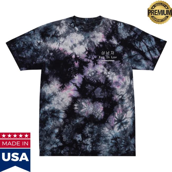 Yujin Clothing Boy In Love Tie Dye Shirt New Milky Way Tie-Dye