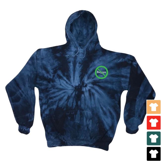 Official Barstool Sports Store Anti Reggie Tie Dye Hoodie