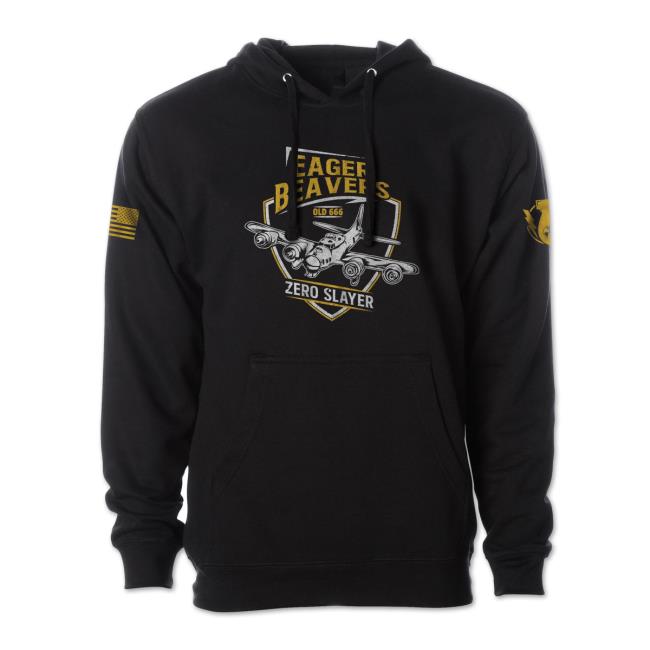 Bunkerbranding The Fat Electrician Merch Eager Beaver Hoodie