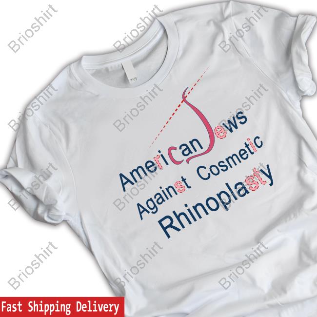 Official American Jews Against Cosmetic Rhinoplasty T-Shirt