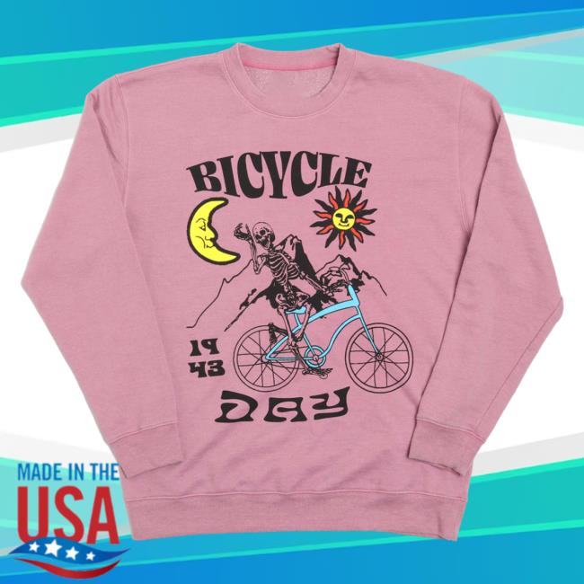 Official Altru Apparel Clothing Bicycle Day Sweatshirt