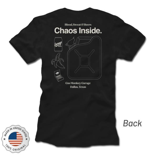 GMG Chaos Inside Tee Gas Monkey Garage Official Shop
