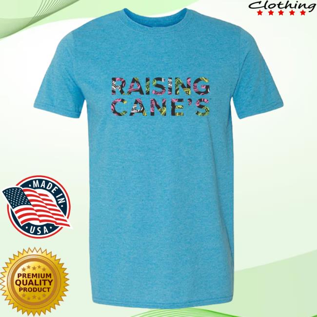 Official Canes Merch Store Raising Cane's Gear Cane's Imprint Attractive Shirt Blue Canes Apparel Clothing Shop