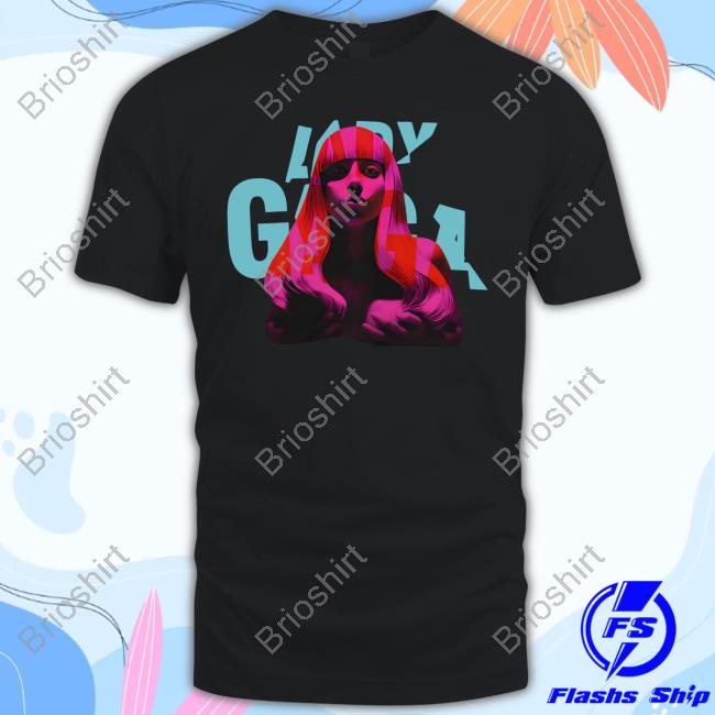 Official Lady Gaga Artpop Photo Warp T-Shirt