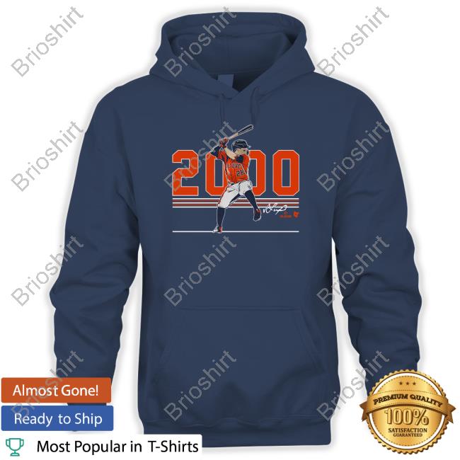 Jose Altuve 2000 Hits Tee Shirt