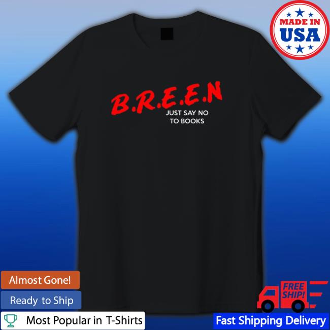 Breen Just Say No To Books Hoodie