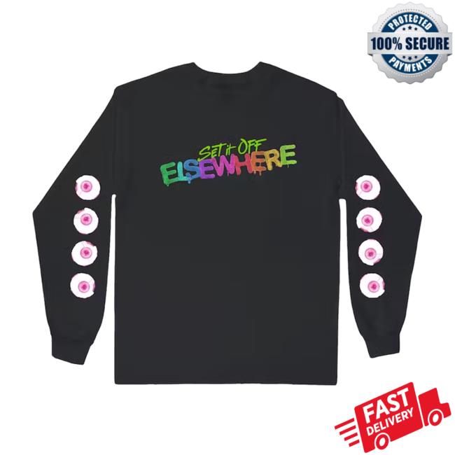 Official Set It Off Elsewhere Eyes Crewneck Sweatshirt