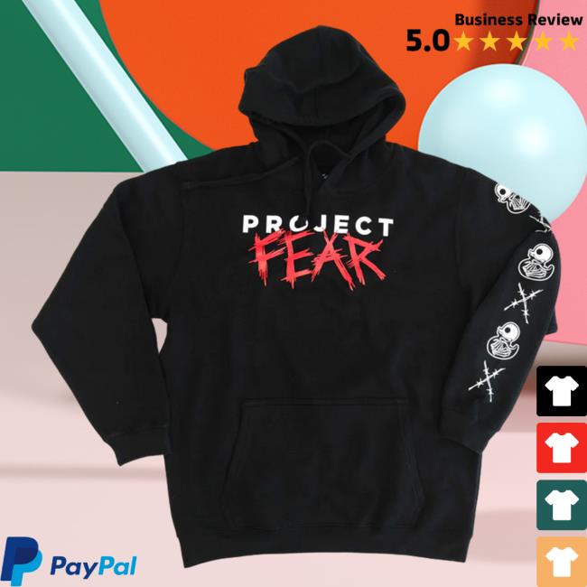Official Project Fear Merch Project Fear Black Sweatshirt