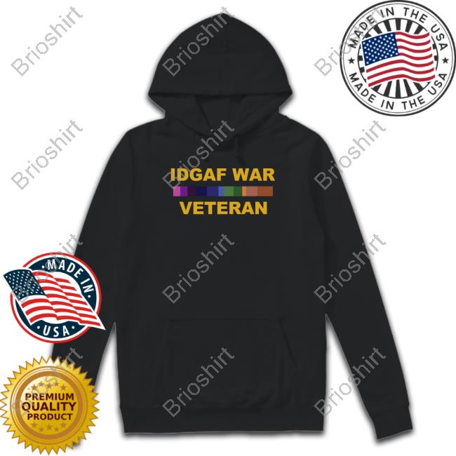 Official Idgaf War Veteran Shirt