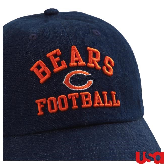 Official Abercrombie And Fitch Apparel Clothing Merch Chicago Bears '47 Clean-Up Cap Abercrombiefitch Store Shop Official Abercrombie And Fitch Apparel Clothing Merch Chicago Bears '47 Clean-Up Hat Abercrombiefitch Store Shop