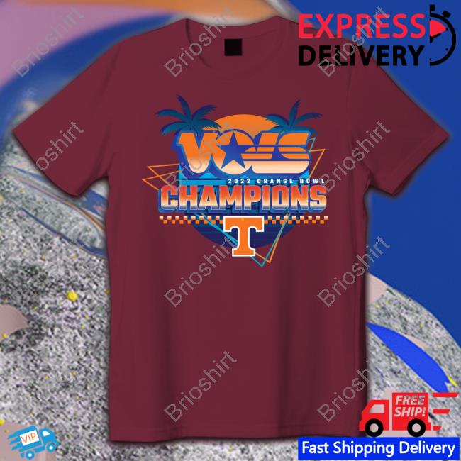 Official Vols 2022 Orange Bowl Champions Tee