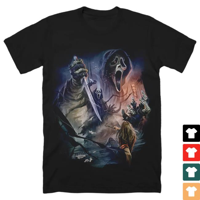 Official Cavity Colors Ghost Face: Nightmare City - Top Shirt
