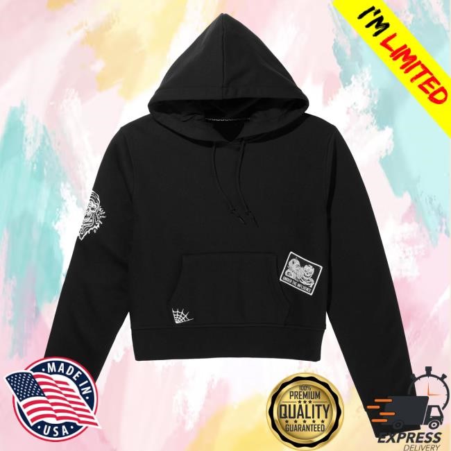 Official Lurking Class Merch Store Lurking Class Web Skull Women's Zip Attractive Hoodie - Black LurkingClass