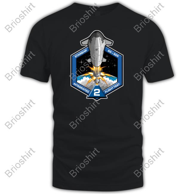 Official Marcus House Starship Flight Test 2 Shirt